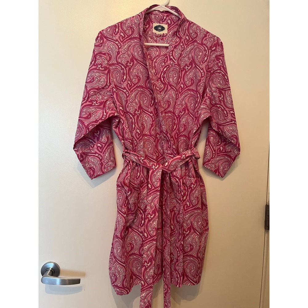 John Robshaw cotton robe (one size fits all)